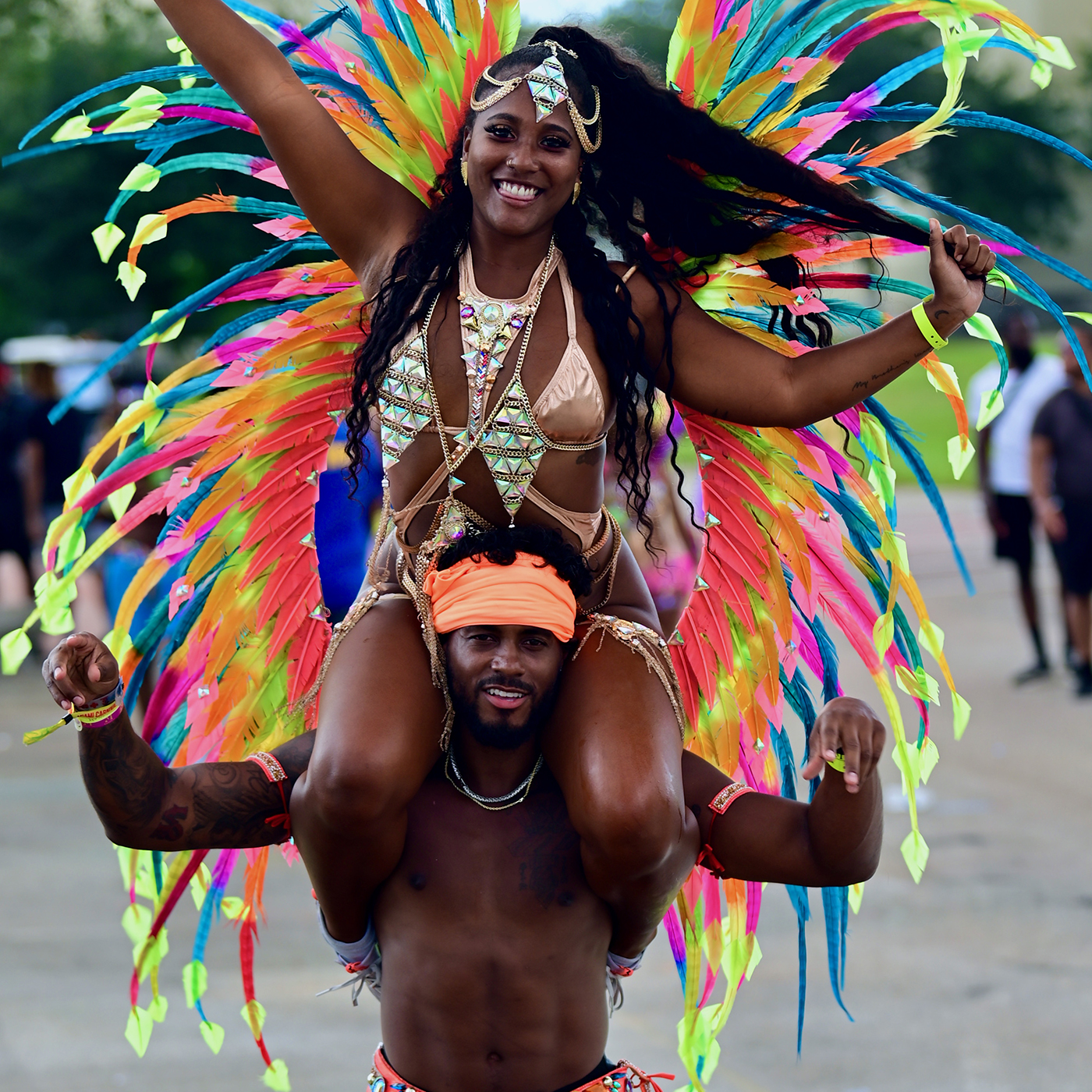 Miami Carnival attendees